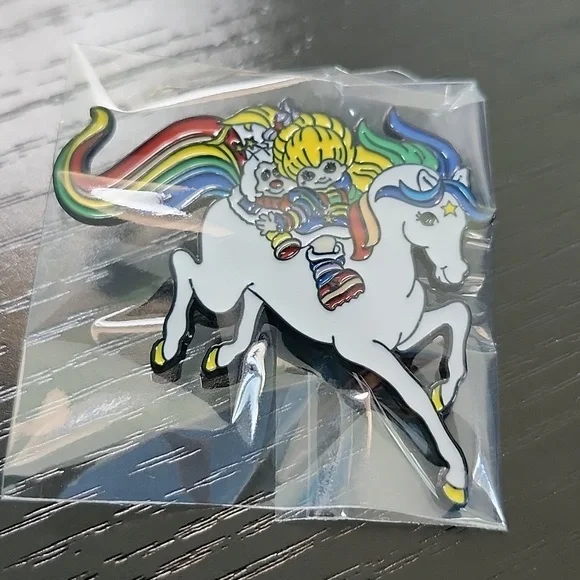Rainbow Brite Enamel Pin - Picture 3 of 3
